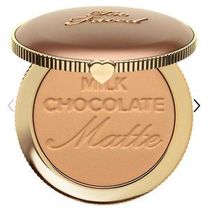 NEW Too faced milk chocolate matte soleil bronzer - NIB - new in box/ full size